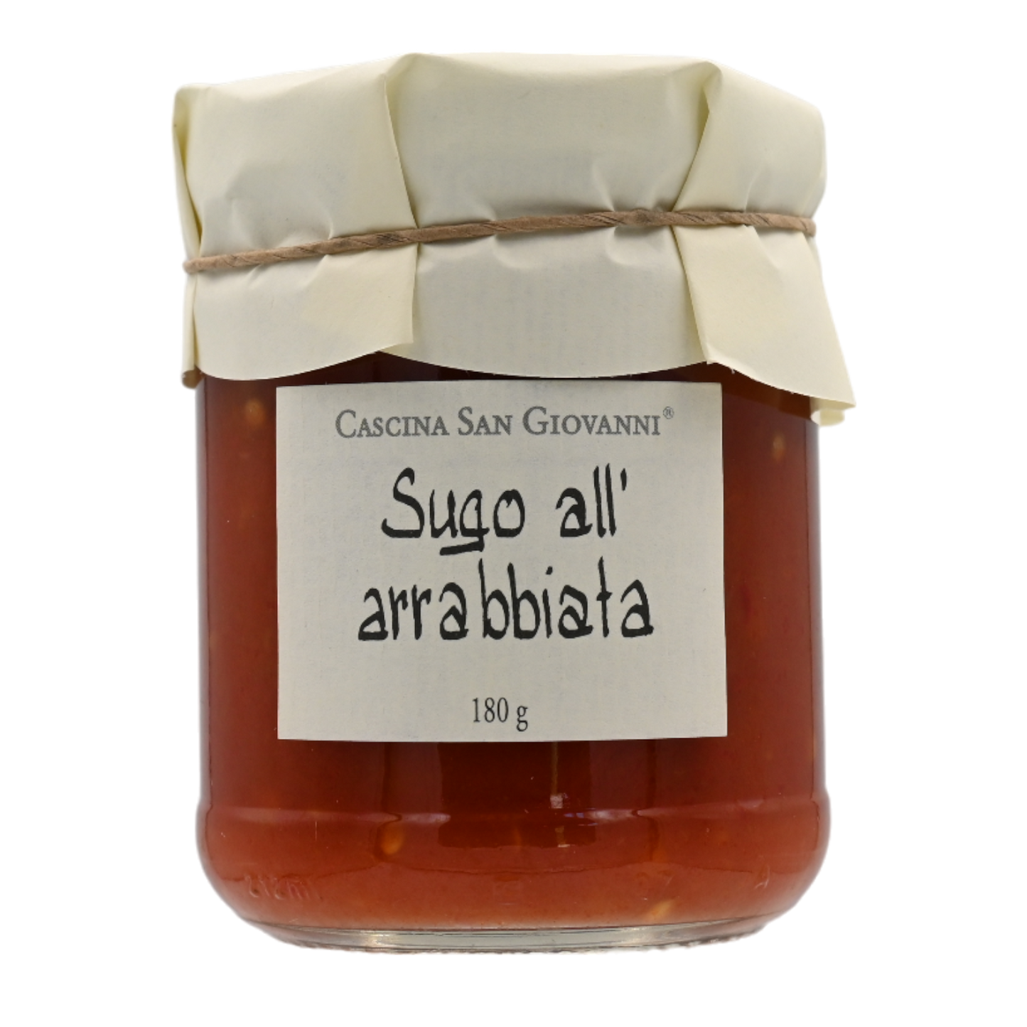 Scharfe Tomaten-Sauce - Sugo all'arrabbiata, Cascina San Giovanni, Piemont 0,18 kg
