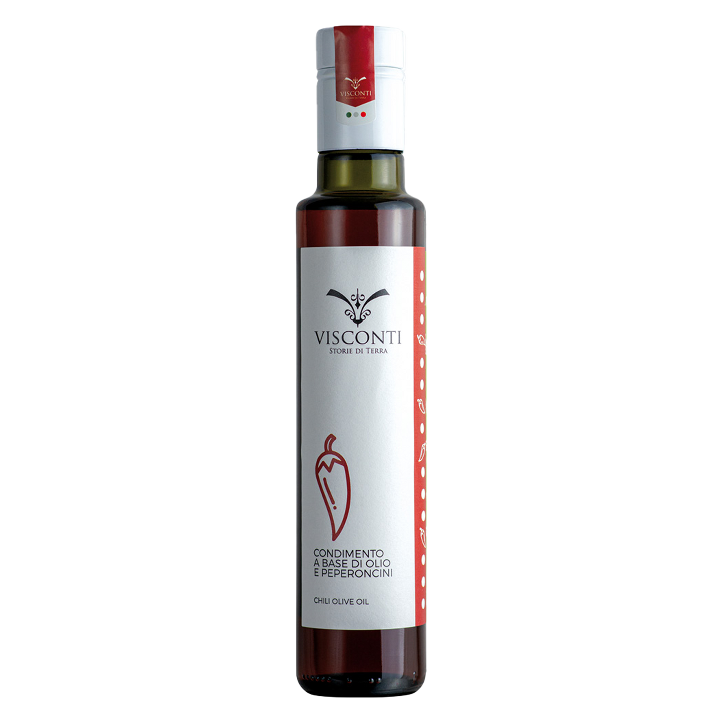 Olivenöl Visconti Peperoncino nativ extra 0,25 l