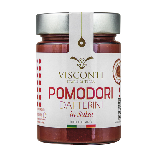 Datteltomaten in Sauce Visconti 0,34 kg