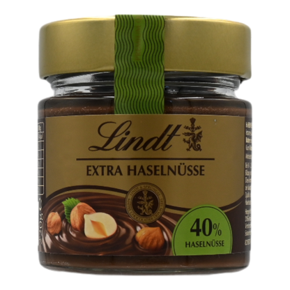 Lindt 40% Haselnuss-Creme Brotaufstrich 0,22 kg
